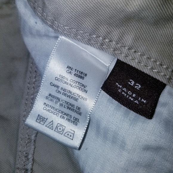 🌸 Michael Kors | Khaki Cotton Chino Pants 32 - Picture 5 of 13